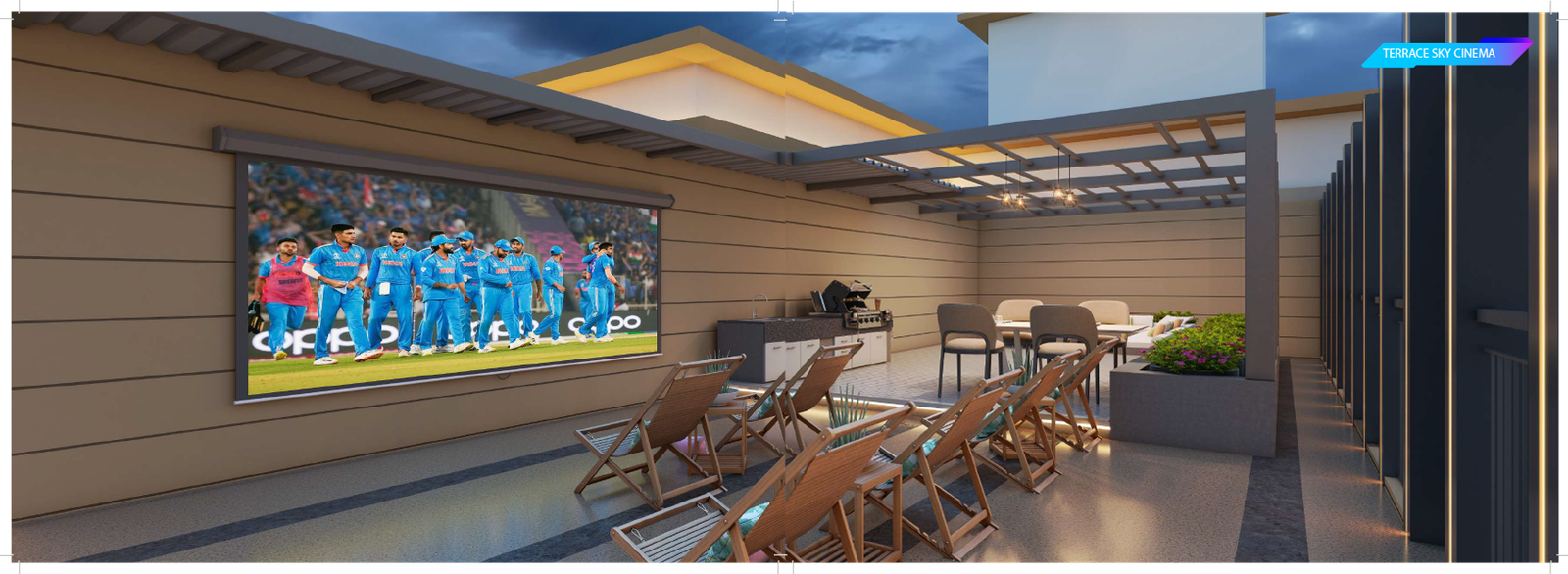 Terrace Sky Cinima